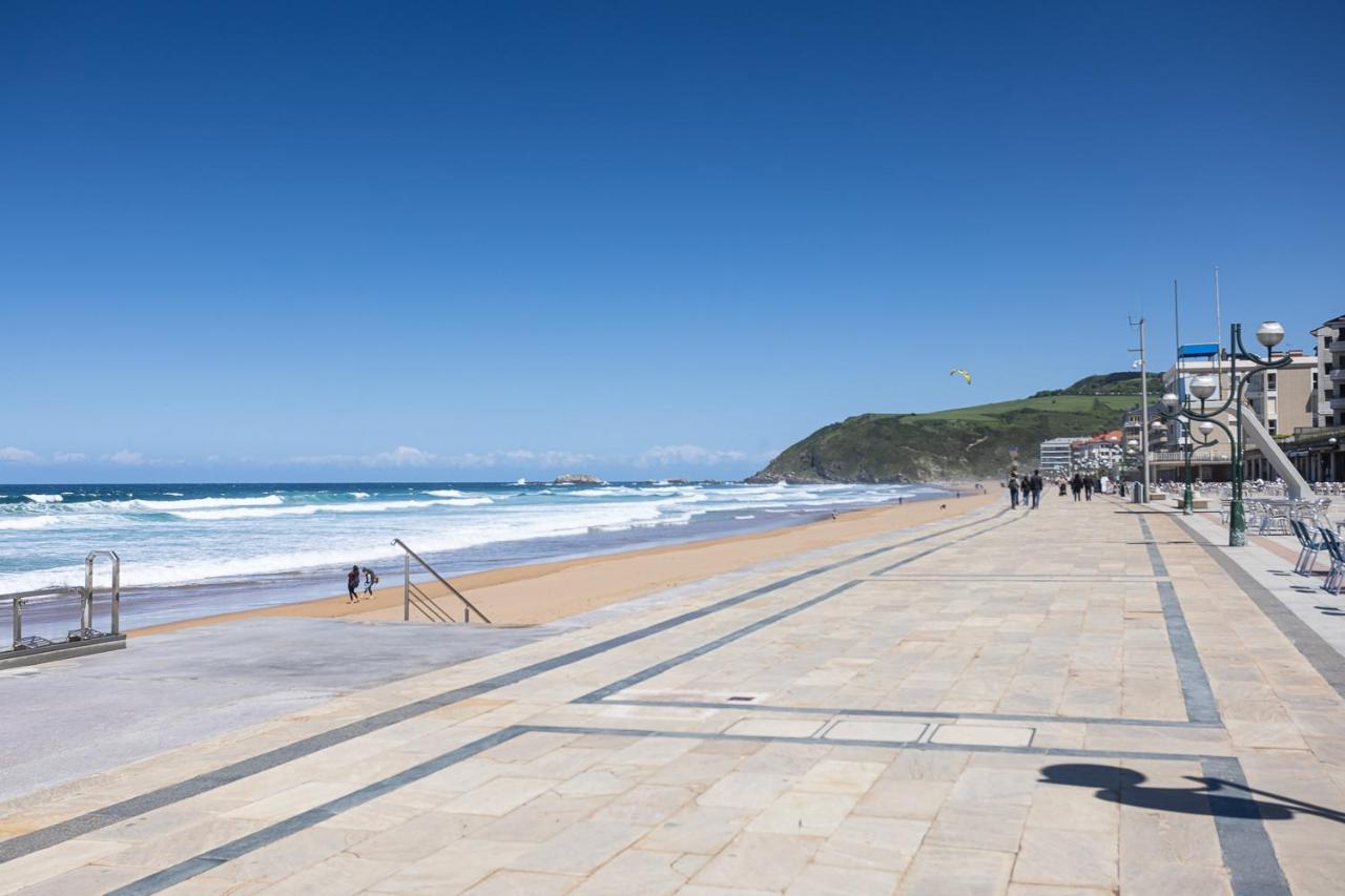 Apartmán Egona-San Luis 2 Vivienda, Playa Y Garaje Zarautz Exteriér fotografie